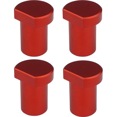 Bravix Banc - 4 Pièces Serre-joints Pour Le Travail Du Bois Fixation Menuiserie Bloc Bordure, Appuyez Fermement Sur Le Bloc Frein D'Établi Pour Le Bricolage En Bois