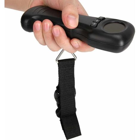 Bravix Échelle De Bagages De Voyage De 50kg, Balance De Poids Suspendue Portative, Balance De Bagages/balance De Crochet De Suspension De Poids Pour Le Pesage De Valise
