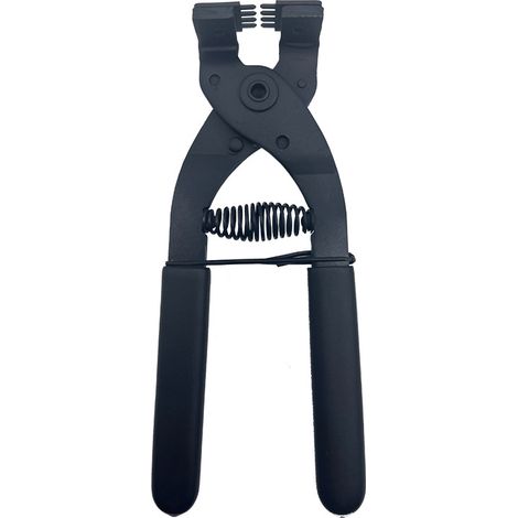 Bravix 17 Cm Pince Silencieuse En Acier Au Carbone À Main En Cuir Outil De Perforation De Trou D'Artisanat 4 Mm(4mm-4 Teeth)