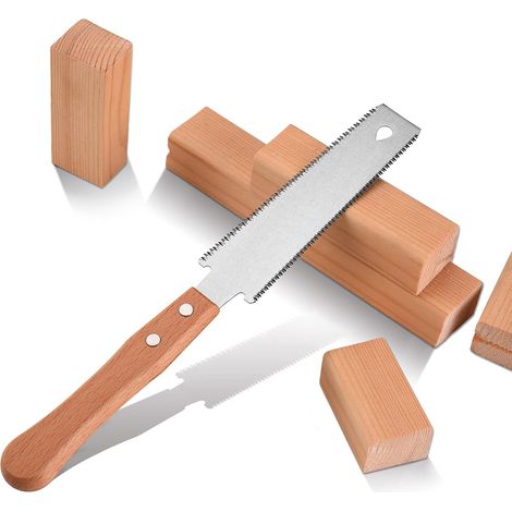 Bravix Scie Japonaise, Petite Scie A Bois, Lame Flexible De Double Tranchant Manuels, Loisirs, Bricolage, Scie Japonaise Menuisier Tranchants Et Légers