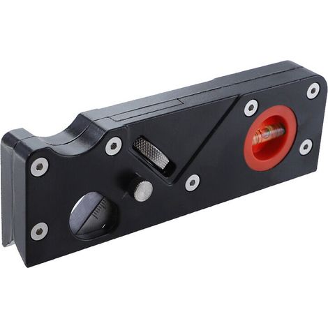 Bravix Outils De Rabot D'Angle Pour Le Travail Du Bois, Coupe Manuelle À 45 Degrés, Chanfreiné, Noir