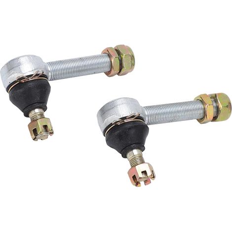 Bravix Rotule De Direction M12,rotule 1 Paire 12mm 16mm Gauche Droite Boulon Embout De Biellette Rotule Pour 150cc 250cc Quad Dirt Bike Atv Go Kart Cyclomoteur Scooter