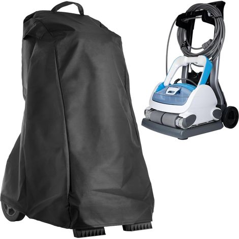 Bravix Housse De Robot De Piscine, 56 X 66 X 107 Cm, Pour Sacs De Tourisme, Sacs De Golf, Chariots De Transport, Sacs De Support, Étanche, Noir