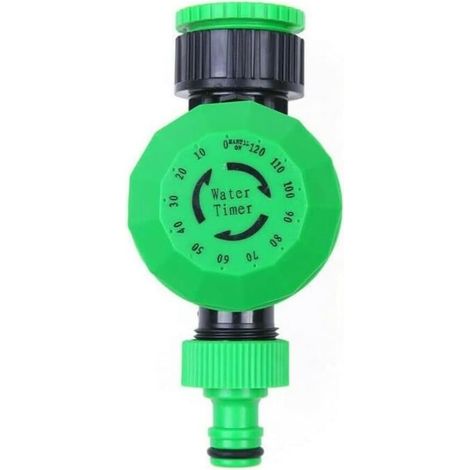 Bravix Minuterie D'Arrosage Pour Arrosage Automatique De Jardin Minuterie Mécanique Et Arroseur Entre 0 Et 120 Minutes Programmation Ultra Simple