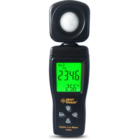 De Poche Haute Précision Light Meter Numérique Luxmètre Numérique Light Meter Professionnel Light Meter Numérique Illuminomètre Éclairement Mètre Photomètre Outil,1pcs