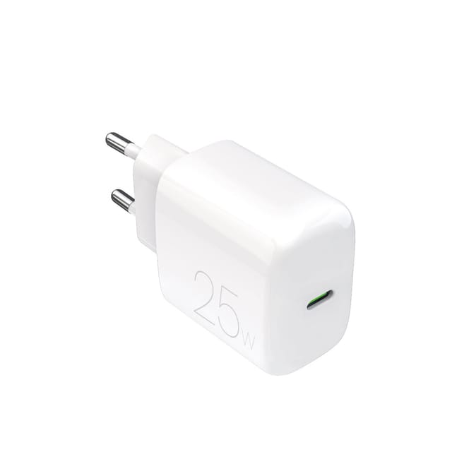 Puro Daily Prolite 25W USB-C Power Delivery Charger - White