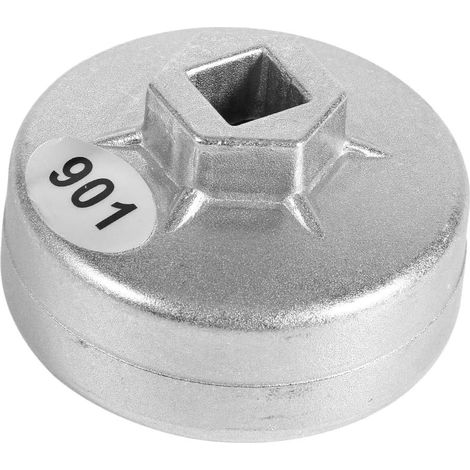 Bravix Clé Pour Filtre À Huile, Cloche De Filtre À Huile 65mm, Clé Pour Bouchon De Filtre À Huile En Aluminium À 14 Flûtes, Outil De Suppression De Douille De Voiture De Clé À Bouchon