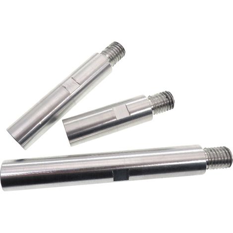 Bravix 3 Pcs En Alliage D'Aluminium Barre D'Extension De Meuleuse D'Angle M14 Barre D'Extension De Meuleuse D'Angle 75mm100mm 140mm M14 Adaptateur De Vis Pour Outils De Polissage Et De Meulage