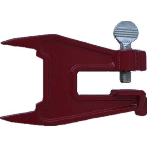 Bravix Étau D’affûtage Pour Chaîne De Tronçonneuse, Étau De Souche Pince De Serrage Pour Tronçonneuse Accessoires De Scie À Chaîne，rouge，612.5cm