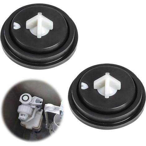 Bravix Lot De 2 Rondelles De Diaphragme De Soupape, Membranes Pour Robinet Flotteur, Réparation Facile De La Chasse D'Eau,valves À Flotteur, Matériau Caoutchouc De Qualité (2pcs)
