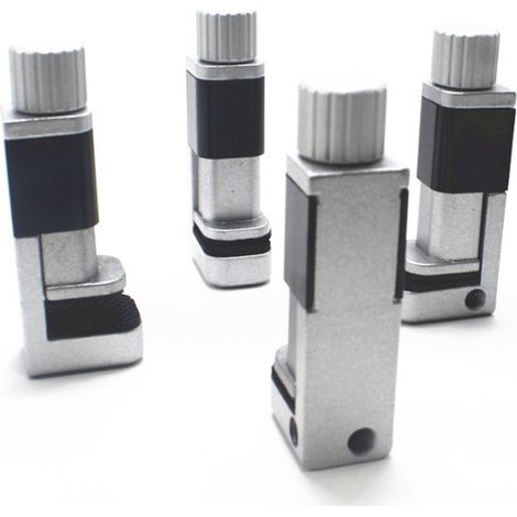 Bravix 4 Pièces Pince Pour Écran De Smartphone,pinces D'Écran Clip De Fixation,kit De Fixation Pour Réparation D'Écran Réglable Avec Tapis En Caoutchouc Antidérapant Pour Smartphone,ordinateur
