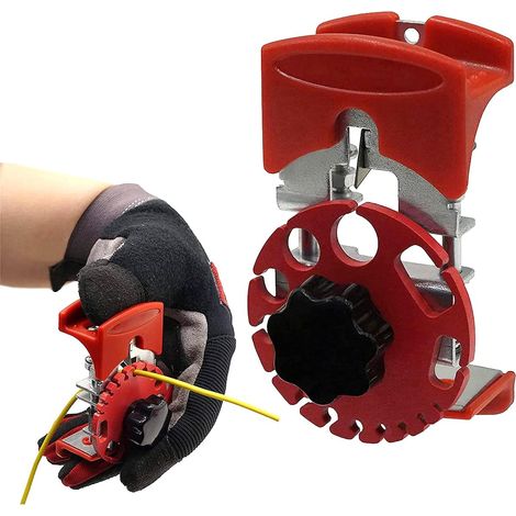 Bravix Denudeur Cable Electrique Manuelle Multifonctionnelle Machine À Dénuder Le Cuivre À Main Avec Profondeur Réglable, Facile À Transporter, Adapté À Diverses Scènes