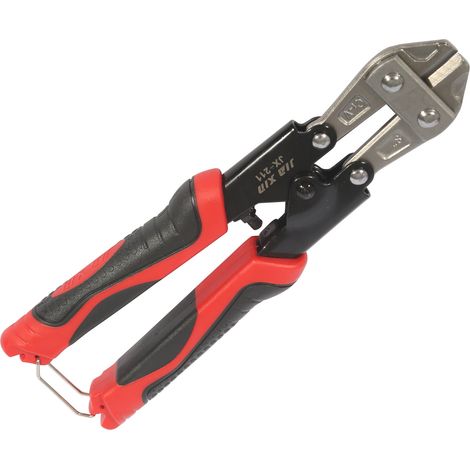 Bravix Mini Coupe-boulons Compact Avec Mâchoires En Cr-v, Idéal Pour Couper Les Boulons, Clous, Rivets