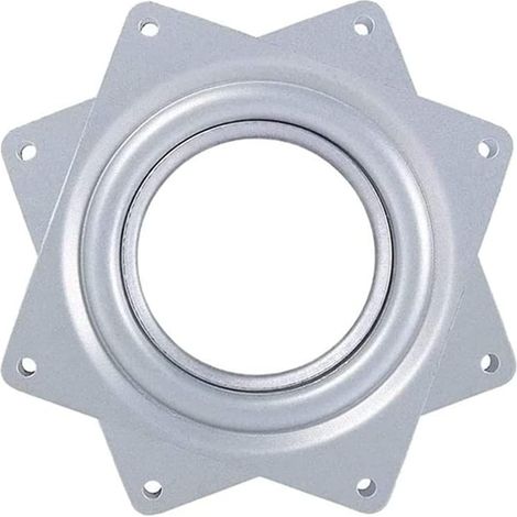 Bravix Roulement À Billes Plateau Pivotant,plaque Pivotante,base Pivotante,plaque Tournant 360,métal Carré Pivotant,barre Pour Tabouret De Bateau Pivotant,plaque D'Assise Pour Tabouret Pivotant,4 Inch