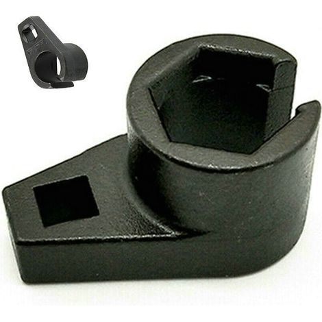 Bravix Clé De Capteur D'Oxygène, 22mm Douille Pour Sonde Capteur D'Oxygène, Outils De Prise De Sonde Injecteurs, Outil D'Entraînement D'Extraction Et D'Installation De Capteur D'Oxygène