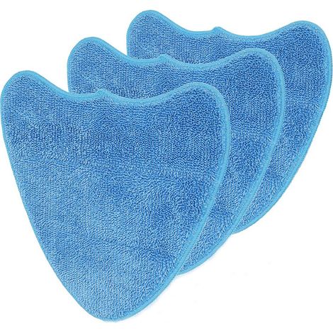 Bravix Convient Pour Vax S85-cm S86-sf-p S86-sf-t S86-sf-c Chiffon De Rechange Pour Vadrouille À Vapeur,32x25cm,bleu