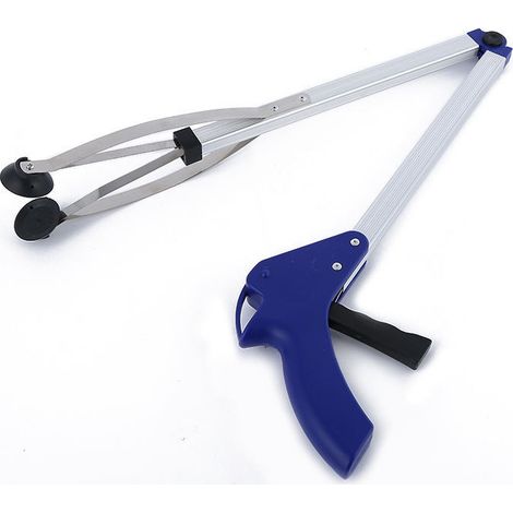 Bravix Outils De Ramassage, Pince De Préhension Pince En Aluminium Pour Ramasse Déchets Ordures