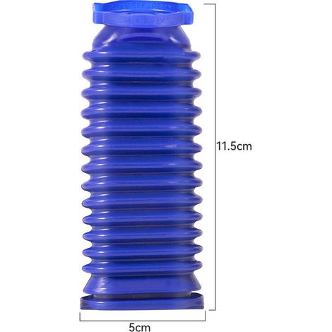 Bravix Lot De 3 Tuyau Bleu Pièces De Rechange Pour Dyson V8 V6 V7 V10 V11 Robot Accessoire Pour Aspirateu Rouleau Nettoyant Tête Tuyau Accessoires