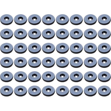 Patins Meubles,lot De 48 Patins De Meubles Ronds En Téflon,anti-vibration Patins Glisseurs Pour Meubles,(ronde) - 19 Mm
