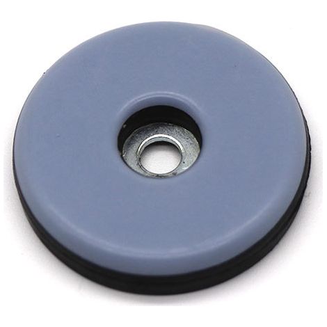 Bravix 20x Patins Pour Meuble En Téflon Avec Vis - Ø 22 Mm (rond) - Ptfe Patins Pour Meubles/planeur Ptfe (teflon) Avec Vis