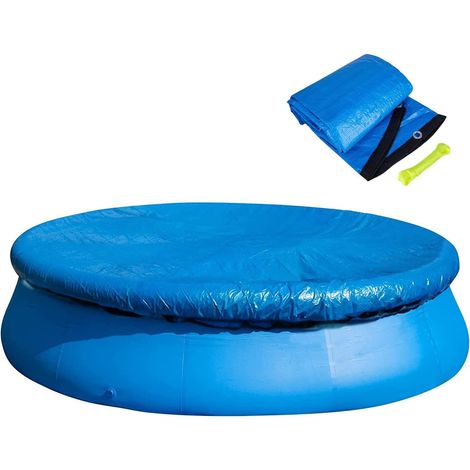 Bravix 183 Cm Bâches Pour Piscine,couverture De Piscine Ronde Piscine Bâche Solaire Pour Piscine Pour Les Piscines Hors Sol Rondes