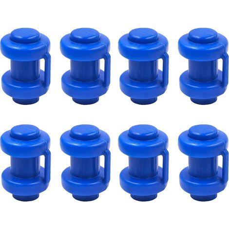 Bravix Sunshine Smile Capuchons De Pôle De Trampoline,capuchons De Poteaux Pour Poteaux De Filet De Trampoline, Casquettes De Trampoline,filet De Sécurité Pièce De Rechange, Casquette De Pôle