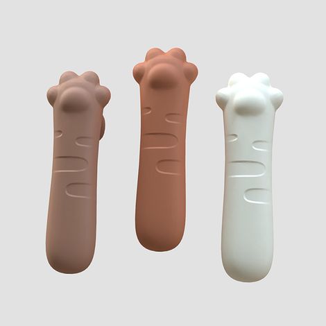 Bravix Mousse De Tampon De Poignée De Porte, 3 Pièces De Protection En Mousse De Butée De Poignée De Porte, Silicone