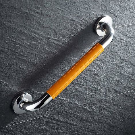 Bravix Barre D'Appui De Sécurité En Acier Inoxydable 304, Barres D'Appui Pour Baignoire De Salle De Bain, Main Courante Antidérapante Pour Douche Pour Personnes Âgées Handicap（30cm）