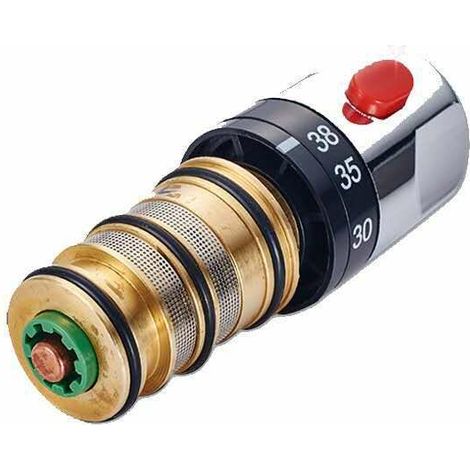 Bravix Robinet De Bain Thermostatique Poignée De Valve De Douche Kit De Réparation De Rechange Cartouche Contrôle Thermostatique Laiton
