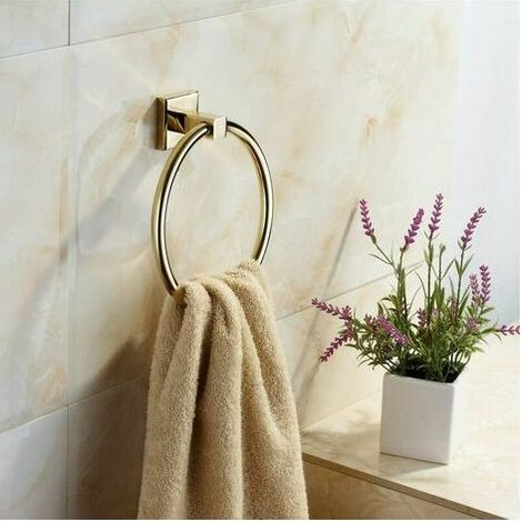 Bravix Anneau De Serviette En Or Contemporain