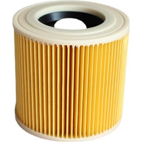 Bravix Élément Filtrant, Lot De 2, Filtre D'Aspirateur Pour Karcher Wd3 Premium, Wd2, Wd3, Wd3p, Mv2, Mv3 - Filtres Wd3 - Filtres De Rechange Pour Aspirateur