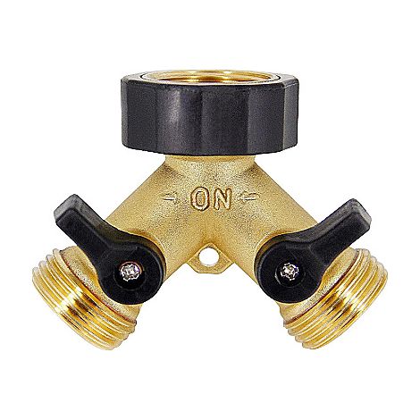 Bravix Robinet Double Machine A Laver 2-voies Y-distributeur 3/4 Pouces Pour Connexion De 2 Appareils,robinet Machine À Laver Double