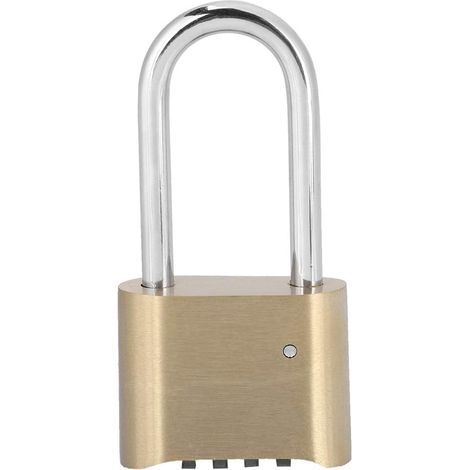 Cadenas À Combinaison À 4 Chiffres, Serrure À Combinaison Pour Bagages, Cadenas À Verrouillage Étanche En Laiton Pour L'École, Gymnase, Casier De Hangar Extérieur