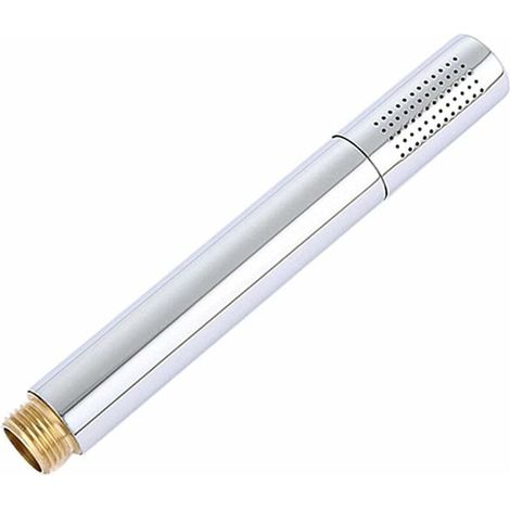 Bravix Pommeau De Douche En Forme De Microphone, Super Booster Portatif En Acier Inoxydable
