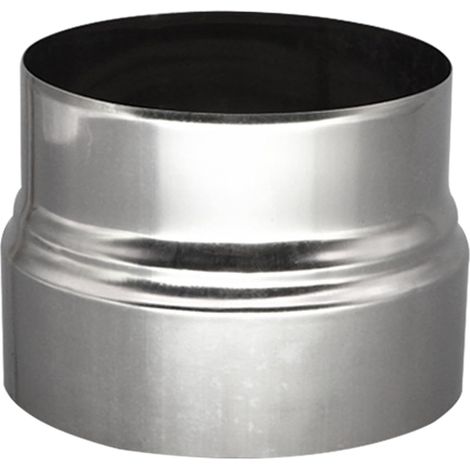 Bravix Réducteur De Tuyau De Poêle 120 Mm À 110 Mm - Raccord De Poêle - En Acier Inoxydable - Réduction Du Tuyau De Cheminée