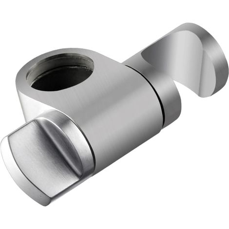 Support Pommeau De Douche,support Douchette De Douche À Hauteur Réglable,support De Douche Universel Pivotant À 360°en Acier Inoxydable 304 Brossé Solide Remplacement Pour Φ25 Mm Tige De Douche