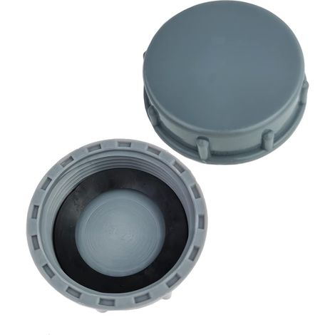 Bravix 2x Passoire D'Évier De Cuisine Récupérateur D'Aliments De 45 Mm G1½ Bouchon De Tuyau Tuyau D'Évacuation Bouchon D'Obturation Pour Sceller Les Joints Et Les Tuyaux Fin