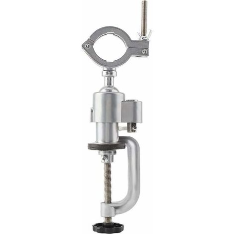 Bravix Support De Perceuse Electrique 360 ° Multifonction Support De Réparation Étau De Serrage Alliage D'Aluminium Perceuse Rotatif Craft, Modèle De Construction Et De Travail Métal