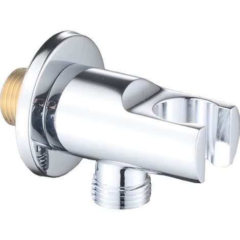 Bravix Support Coudé Pour Pommeau De Douche Chromé
