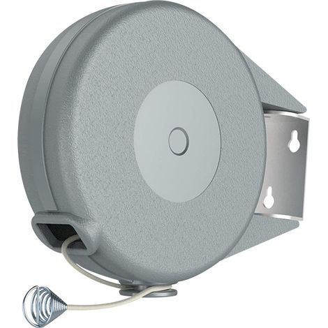 Corde Linge Rétractable Buanderie Murs Séchoir Intérieur Extérieur Balcon Jardin Réglable Rétractable ​automatique Washing Line (corde Simple - 12 M)