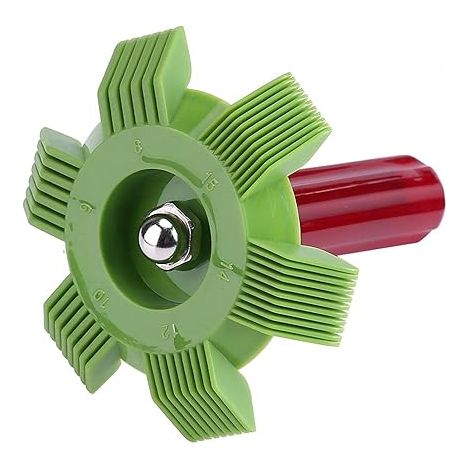 Bravix Peigne À Ailettes De Climatiseur, Nettoyeur De Redresseur De Radiateur, Outil De Réparation Ca De Brosse De Nettoyage D'Aileron De Condenseur, Peigne D'Évaporateur De Condenseur Ca