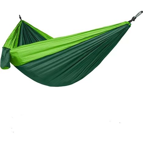 Bravix Hamac D'Extérieur De Camping, Convient Randonnée En Plein Air, Peut Supporter 300 Kg Et Un Matériau Respirant, Hamac De Camping Ultra Léger, Sûrferme Et Étanche, Avec Sac Et Mousqueton