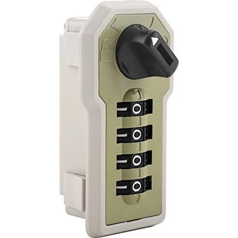 Bravix Serrure À Code Mécanique Verrou De Service Digital Code Serrure À Combinaison De Cabinet Loquet Mot De Passe Verrouillage Numérique Code Lock Pour Sécurité De Maison Bureau