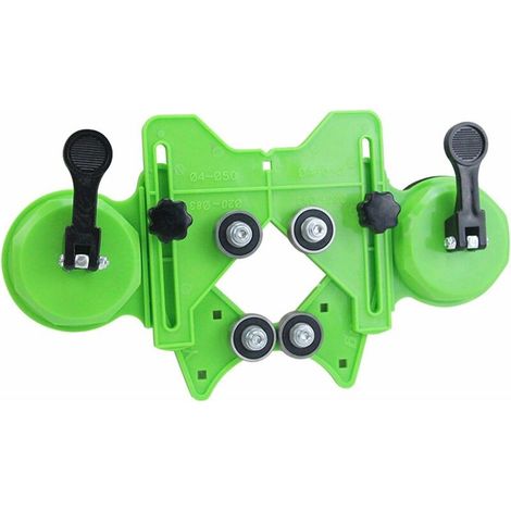 Bravix Guide De Scie-cloche Réglable De 4 À 83 Mm Pour Percer Des Trous De Centrage, Support De Gabarit, Fixation De Carrelage En Verre, Ouvertures Pour Céramique, Verre, Carrelage, Porcelaine, Marbre