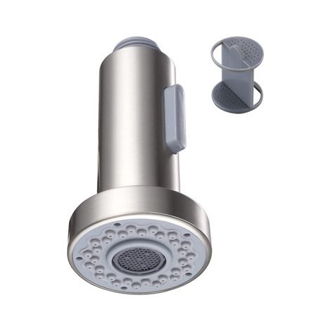 Bravix Douchette Pour Robinet Cuisine 2 Modes Tête Robinet Remplacement Douchette Pour Rétractable Mitigeur,chromé,g1/2
