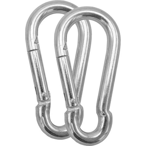 Bravix Chaîne D'Extension De Chaise, Pour Chaises Et Hamacs, Avec Deux Mousquetons (mousquetons) De Même Longueur