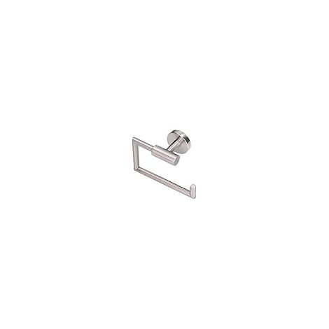 Bravix Porte-papier Toilette En Acier Inoxydable, Sans Perçage, Idéal Pour La Cuisine Et La Salle De Bain, 15 X 15 Cm