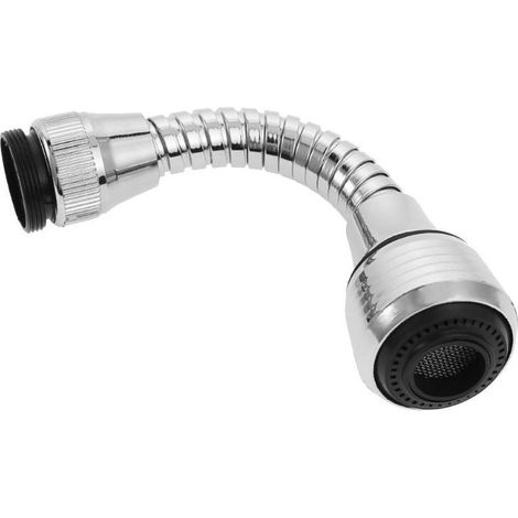 Bravix Accessoire De Pulvérisateur De Robinet D'Évier, Tête De Buse De Robinet Anti-éclaboussures Rotative Avec Tuyau - Rallonge De Robinet D'Évier De Cuisine