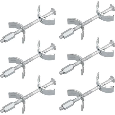 Raccord Plan De Travail, 100 Mm 6 Pcs Connecteur De Meubles, Raccordement De Meubles De Cuisine Pour Assembler, Serrer Et Fixer, Ferrure D'Assemblage, Vis Assemblage Plan De Travail