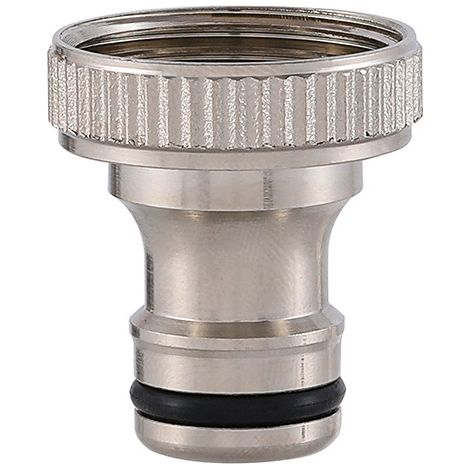 Bravix Premium 3/4 Pouce Raccord De Tuyau Adaptateur En Laiton De Haute Qualité Antirouille Et Imperméable Robinet De Jardin, Tuyau, Machine À Laver